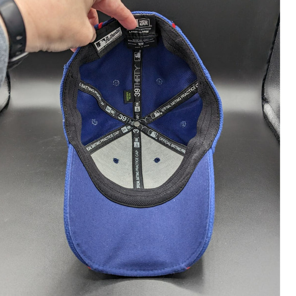 Chicago Cubs New Era 39 Batting Practice Cap Fitted Hat Adult Large/X Large Blue - Picture 6 of 8